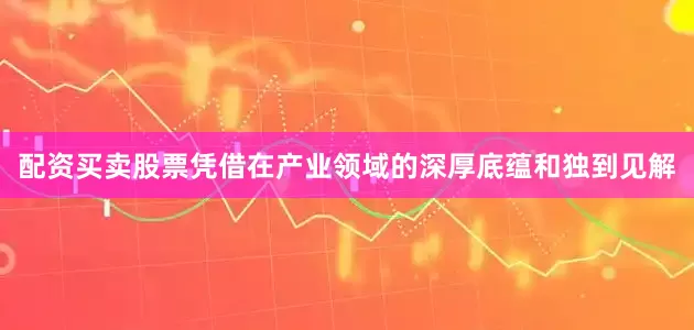 配资买卖股票凭借在产业领域的深厚底蕴和独到见解